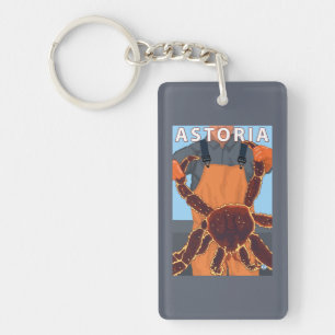 Astoria, OregonKing Crab Key Ring