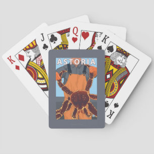 Astoria, OregonKing Crab Playing Cards