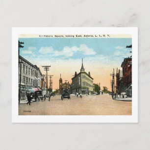 Astoria Square, Astoria, Queens, New York Vintage Postcard