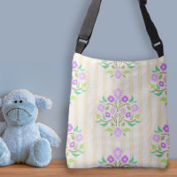 Astors Bouquet Lavender Floral Pattern