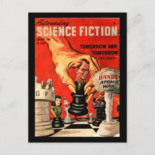 Astounding Science Fiction_ January 1947_Pulp Art Postcard