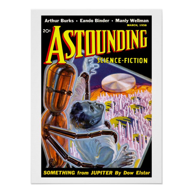 Astounding Science Fiction (Mar, 1938) Poster (Front)