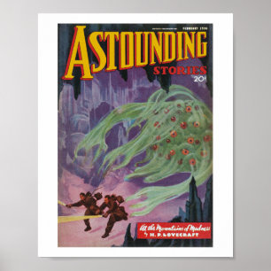 Astounding Stories (Feb, 1936) Poster