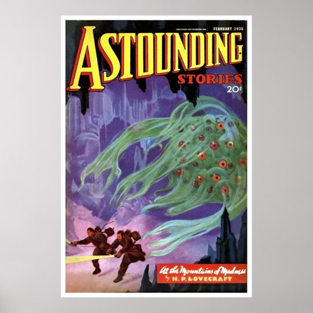 Astounding Stories February 1936 Poster (Front)