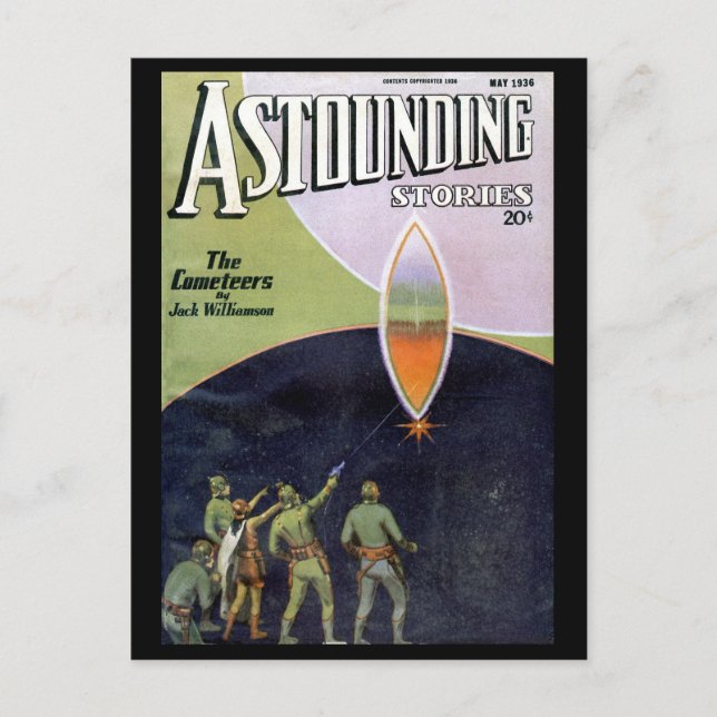 Astounding Stories - May 1936a_Pulp Art Postcard (Front)