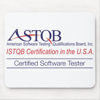 ASTQB Certified Software Tester Mousepad