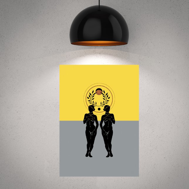 Astra Feminine Modern Art Poster (Creator Uploaded)