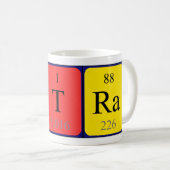 Astra periodic table name mug (Front Right)