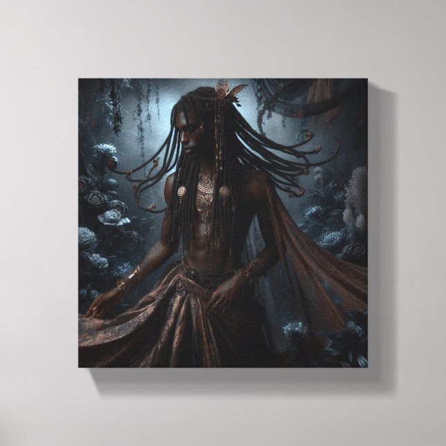 Astraekon The Celestial Cartographer  Canvas Print (Front)