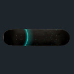 Astral Background Skateboard<br><div class="desc">Planet on Dark Background</div>