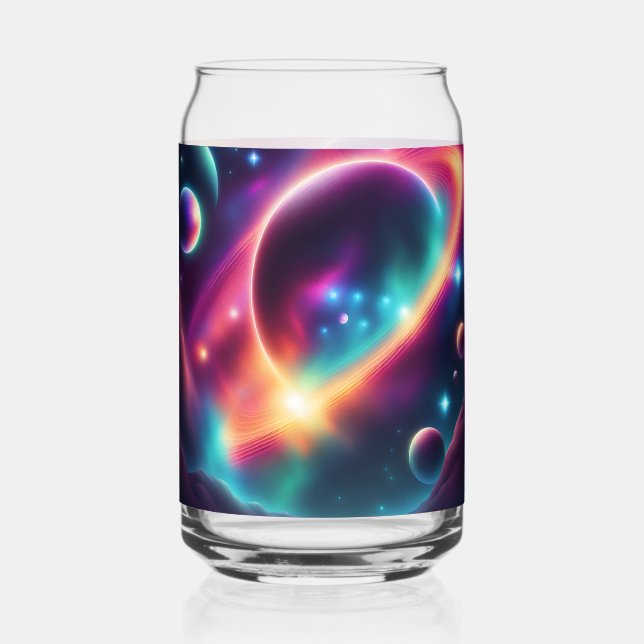 Astral Bloom Can Glass (Front)