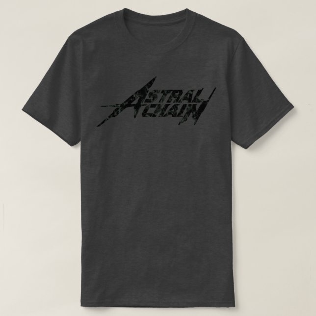 Astral Chain Distressed Logo T-Shirt (Design Front)