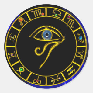 ASTRAL EYE CLASSIC ROUND STICKER