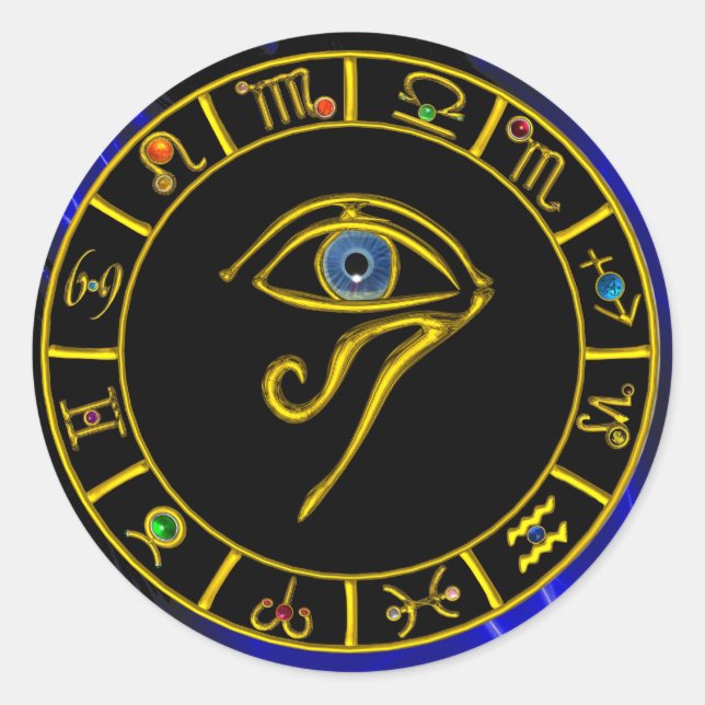 ASTRAL EYE CLASSIC ROUND STICKER (Front)