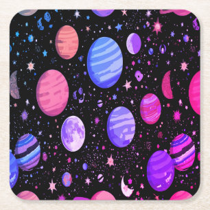 Astral Galaxy Dust Coaster – Space Table Protector