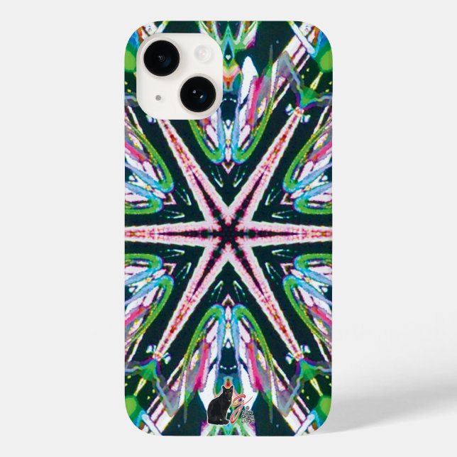 Astral Kaleidoscope iPhone Case (Back)