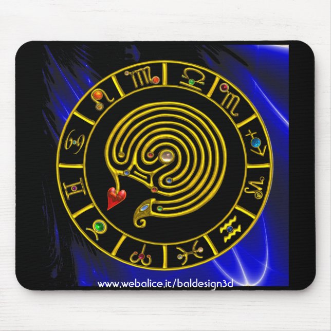 ASTRAL LABYRINTH, MOUSE MAT (Front)
