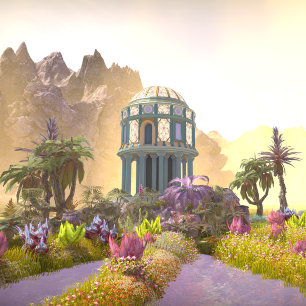 Astral Monastery Poster