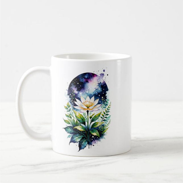 Astral Orchid Coffee Mug (Left)
