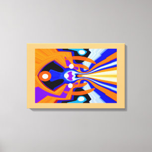 Astral prophecy art canvas print