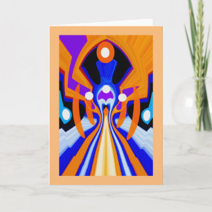 Astral prophecy holiday card