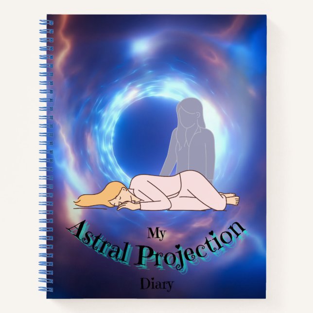Astral Protection Diary Notebook (Front)