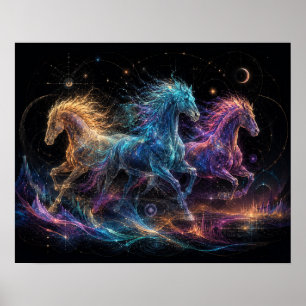 Astral Stampede Poster