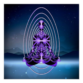 Astral Travel (mountains of lonions) Poster