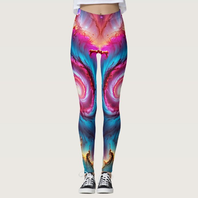“Astralis” - Nebula and Galaxies                   Leggings (Front)