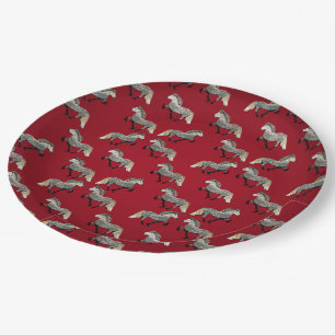 Astrid in Red Paper Plate