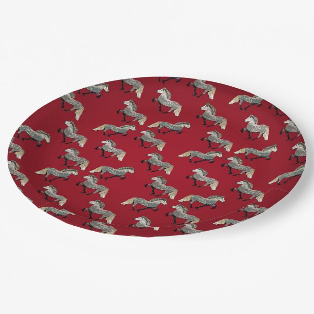 Astrid in Red Paper Plate (Angled)