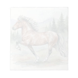 Astrid Tolting Icelandic horse watercolor Notepad