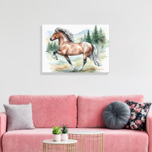 Astrid Tolting Icelandic watercolor Canvas Print