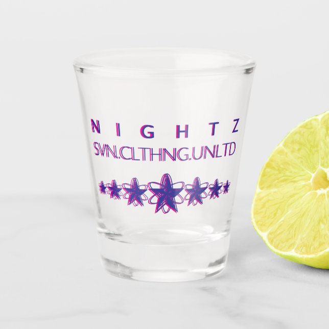 Astro 3 shot glass (Front)