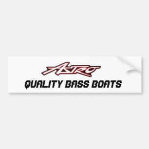 ASTRO Bass Boat Sticker