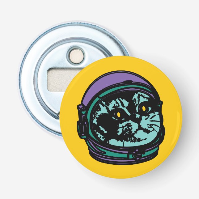 Astro Cat Breathing Intensifies... Bottle Opener (Front)