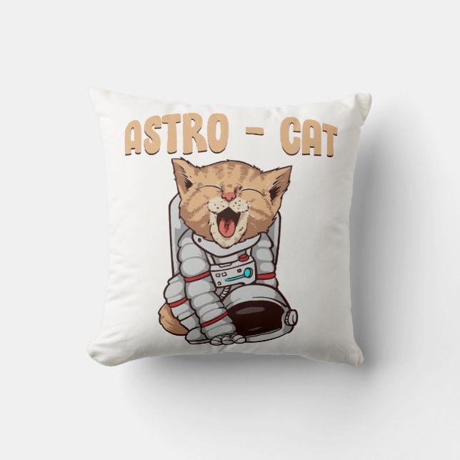 Astro Cat Cushion (Front)
