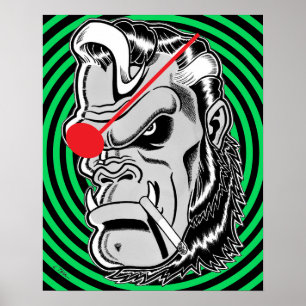 Astro Creeps™: Garganta™/Head Poster