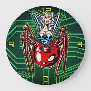 Astro Creeps™: Madam Mechanism™ Large Clock
