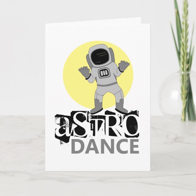 Astro Dance, Astronaut  Card (Front)