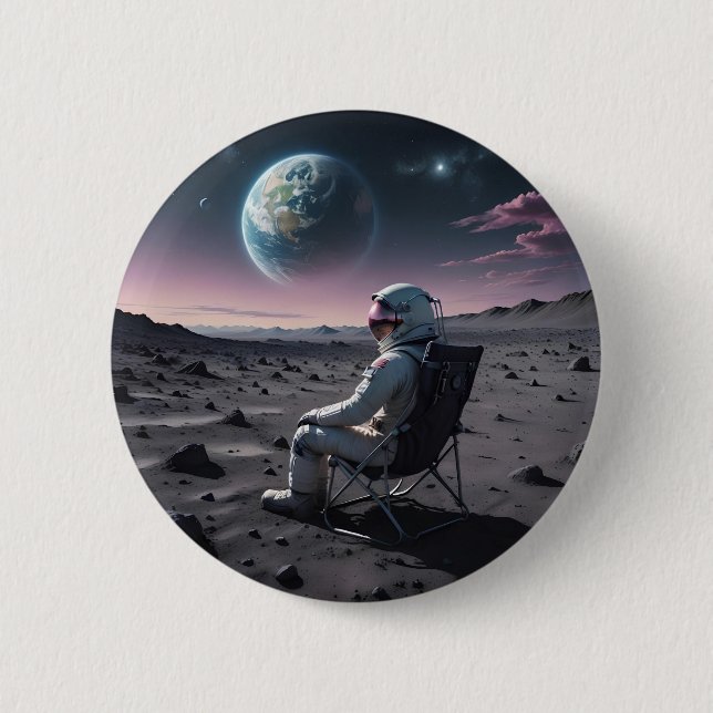 Astro Leisure 6 Cm Round Badge (Front)