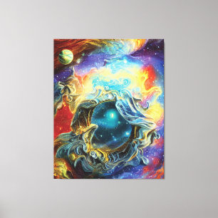 Astro Physics Canvas Print