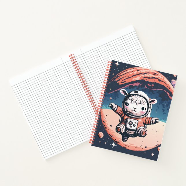 Astro Sheep Notebook (Inside)