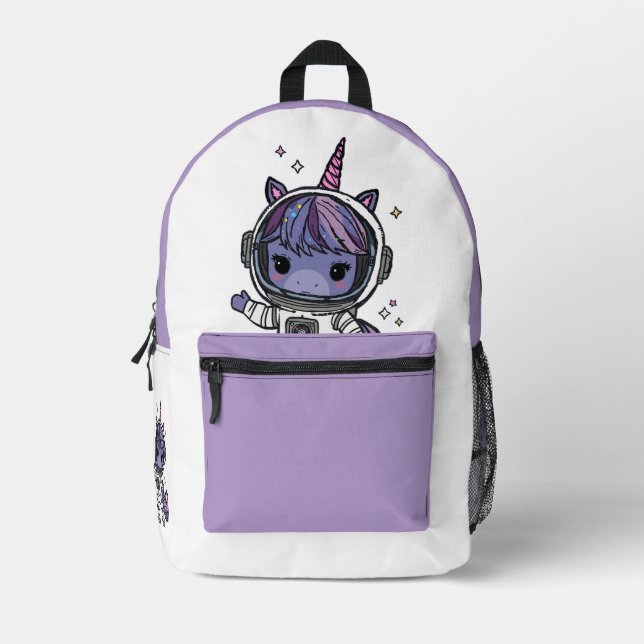 Astro Unicorn Backpack (Front)