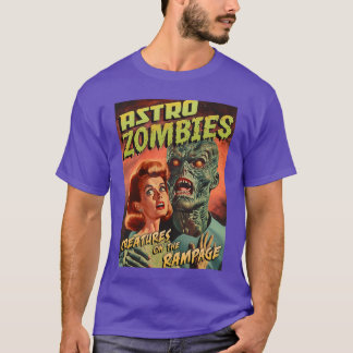 Astro Zombies 1950s Horror Comic Cover girl T-Shirt