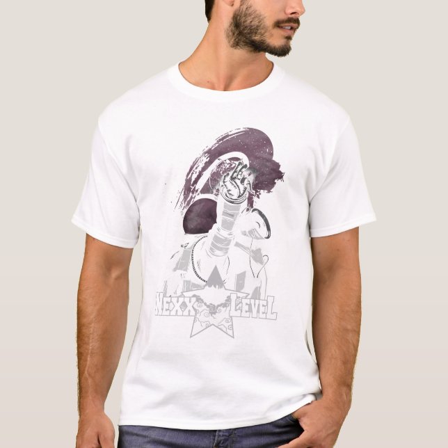 AstroBoi - Eggplant 2 T-Shirt (Front)