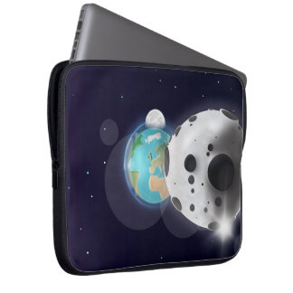 Astroid impact the Planet Earth! Laptop Sleeve