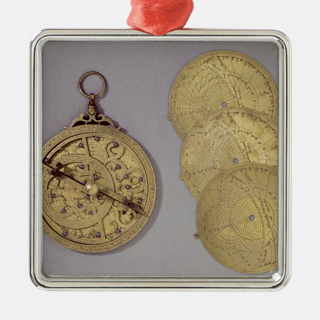 Astrolabe, 1216 metal tree decoration (Front)