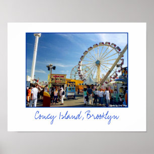 Astroland Amusement Park Poster