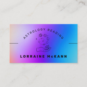 ASTROLOGER Astrology Reading AURA Business Card